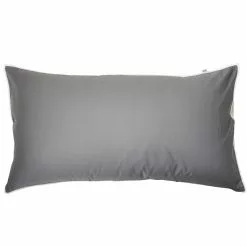 Mille Notti Duetto Kissenbezug Grau/Beige, 50x90 Cm