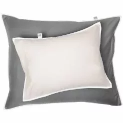 Mille Notti Duetto Kissenbezug Grau/Beige, 50x60 Cm -Home-Verkäufe 2023 mille notti duetto orngott 50x60 17