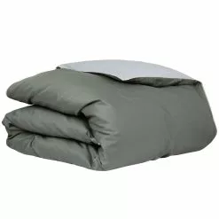 Mille Notti Duetto Bettbezug Grün/Hellblau, 220x220 Cm