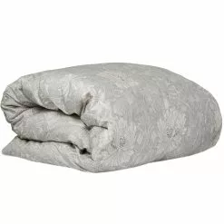 Mille Notti Honeysuckle & Tulip Bettdeckenbezug Grau, 150x210 Cm