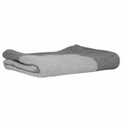 Mille Notti Honeysuckle & Tulip Plaid Grau, 130x220 Cm