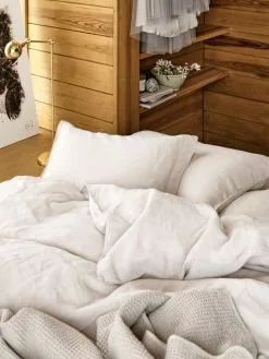 Mille Notti Lino Bettbezug Sand, 150x210 Cm -Home-Verkäufe 2023 mille notti lino bettbezug sand 2 2