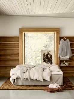 Mille Notti Lino Kissenbezug Sand, 50x70 Cm -Home-Verkäufe 2023 mille notti lino kissenbezug sand 1