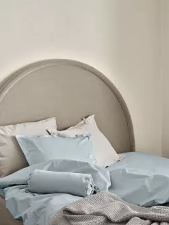 Mille Notti Satina Bettbezug Hellblau, 220x220 Cm -Home-Verkäufe 2023 mille notti satina duvet cover light blue 140x200cm 3 2