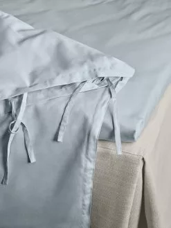 Mille Notti Satina Bettbezug Hellblau, 140x220 Cm -Home-Verkäufe 2023 mille notti satina duvet cover light blue 140x200cm 4