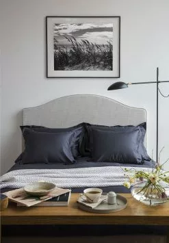 Mille Notti Satina Kissenbezug Dunkelgrau, 60x63 Cm -Home-Verkäufe 2023 mille notti satina kissenbezug 50x60cm dunkelgrau 2