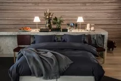 Mille Notti Satina Kissenbezug Dunkelgrau, 60x63 Cm -Home-Verkäufe 2023 mille notti satina kissenbezug 50x60cm dunkelgrau 4