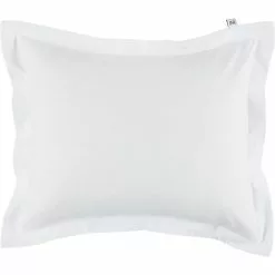 Mille Notti Satina Kissenbezug Öko Weiß, 50x60 Cm