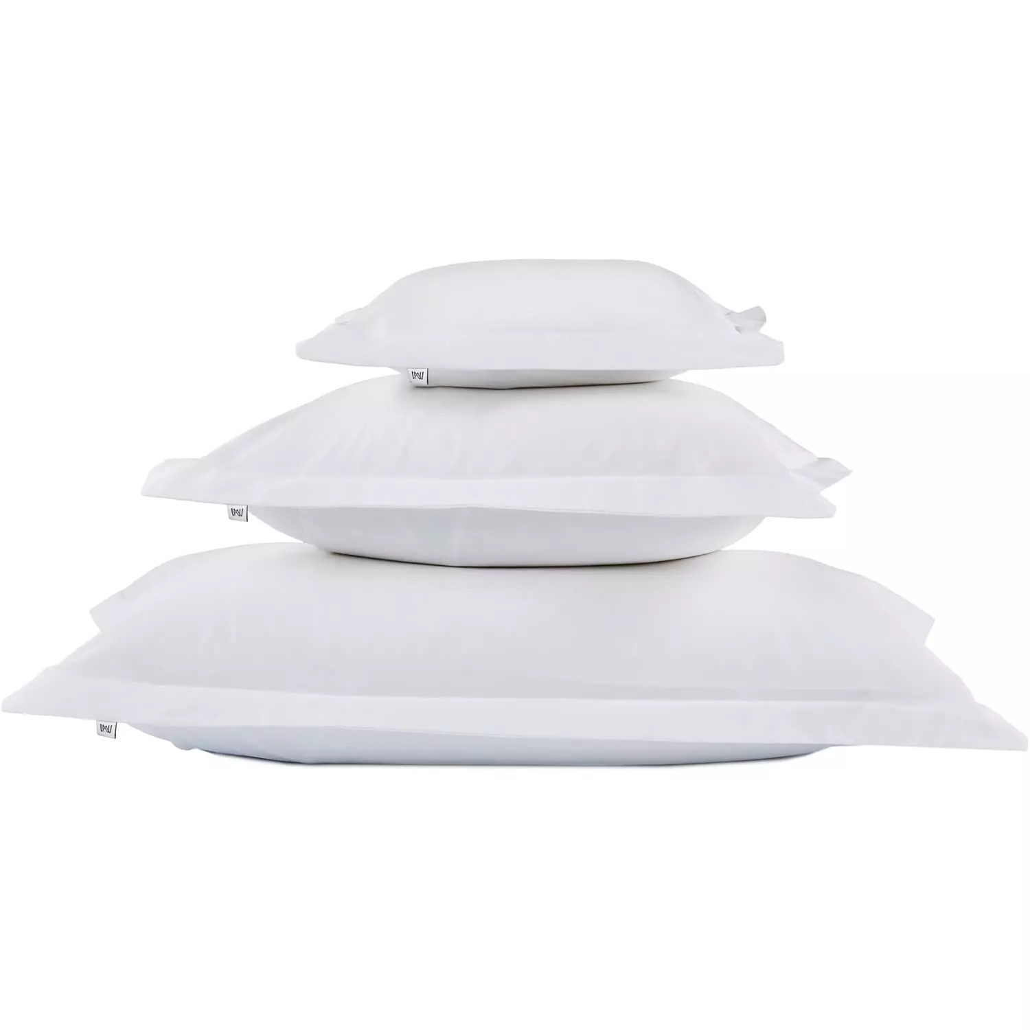 Mille Notti Satina Kissenbezug Öko Weiß, 60x63 Cm 3 Mille Notti Satina Kissenbezug Öko Weiß, 60x63 Cm