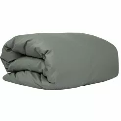 Mille Notti Satina Bettbezug Grün, 140x200 Cm