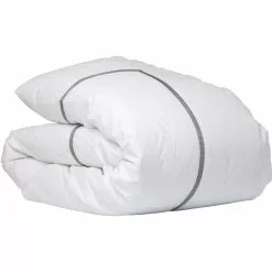 Mille Notti Singolo Bettdeckenbezug Öko Grau, 150x210 Cm