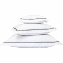 Mille Notti Singolo Kissenbezug Öko Grau, 60x63 Cm