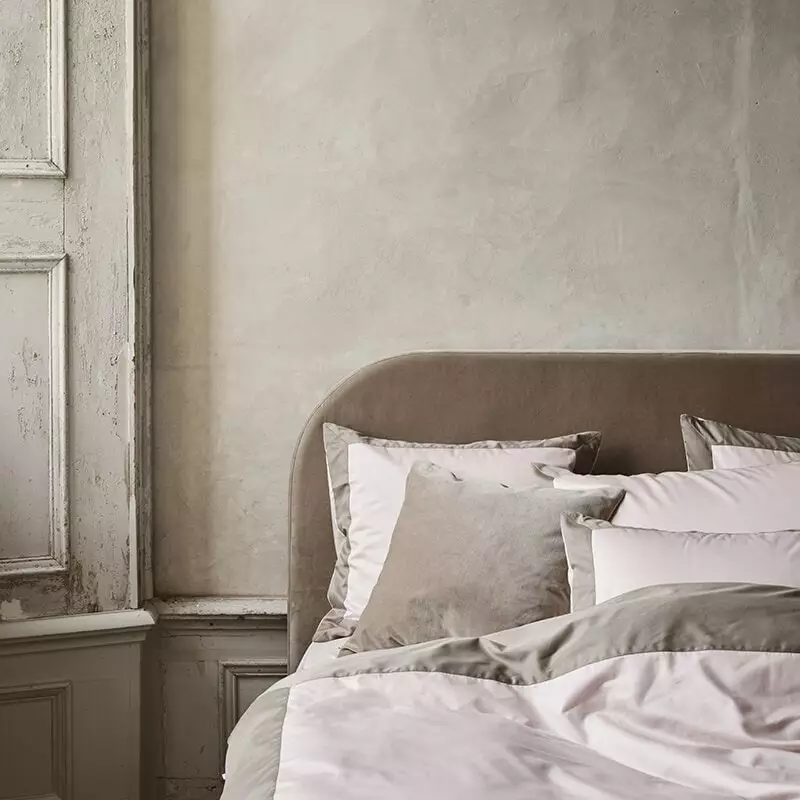 Mille Notti Sobrio Kissenbezug Hell-Pink / Nougat, 50x60 Cm 4 Mille Notti Sobrio Kissenbezug Hell-Pink / Nougat, 50x60 Cm – Bild 2