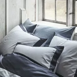 Mille Notti Sobrio Kissenbezug Hellblau / Dunkelblau, 50x90 Cm -Home-Verkäufe 2023 mille notti sobrio kissenbezug hellblau dunkelblau 1