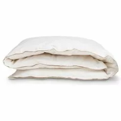 Ogland Barton Bettdeckenbezug 220x220 Cm, Weiß / Sand