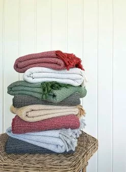 Recycled By Wille Valter Plaid 130x170 Cm, Olivgrün -Home-Verkäufe 2023 recycled by wille valter plaid 130x170 cm 12 1