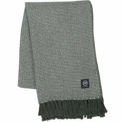 Recycled By Wille Valter Plaid 130x170 Cm, Olivgrün