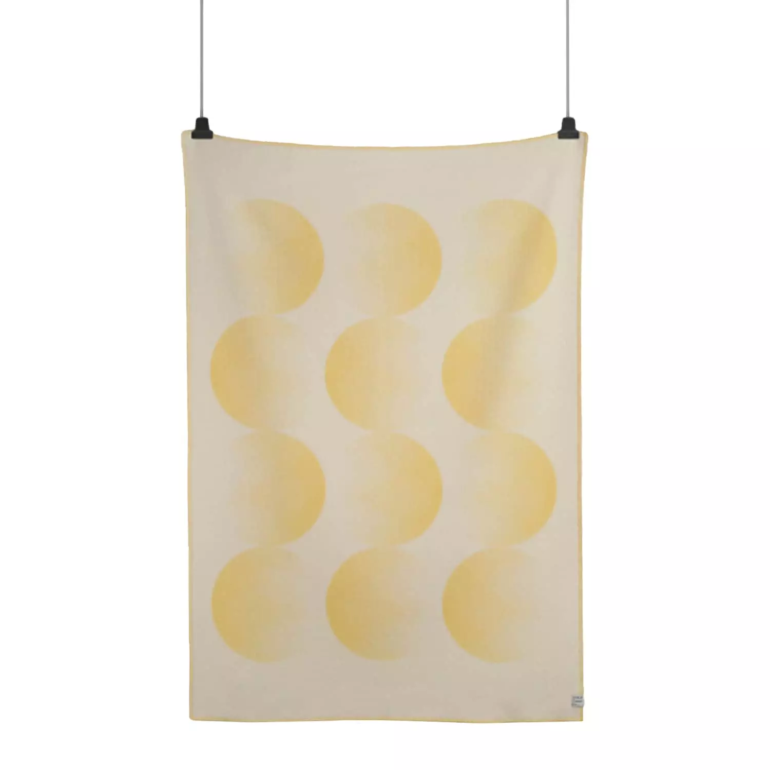 Røros Tweed MOON Wolldecke 135x200 Cm, Yellow Ray 5 Røros Tweed MOON Wolldecke 135x200 Cm, Yellow Ray – Bild 3