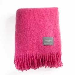 Stackelbergs Mohair Decke Gerollte Franse 130x170 Cm, Pion