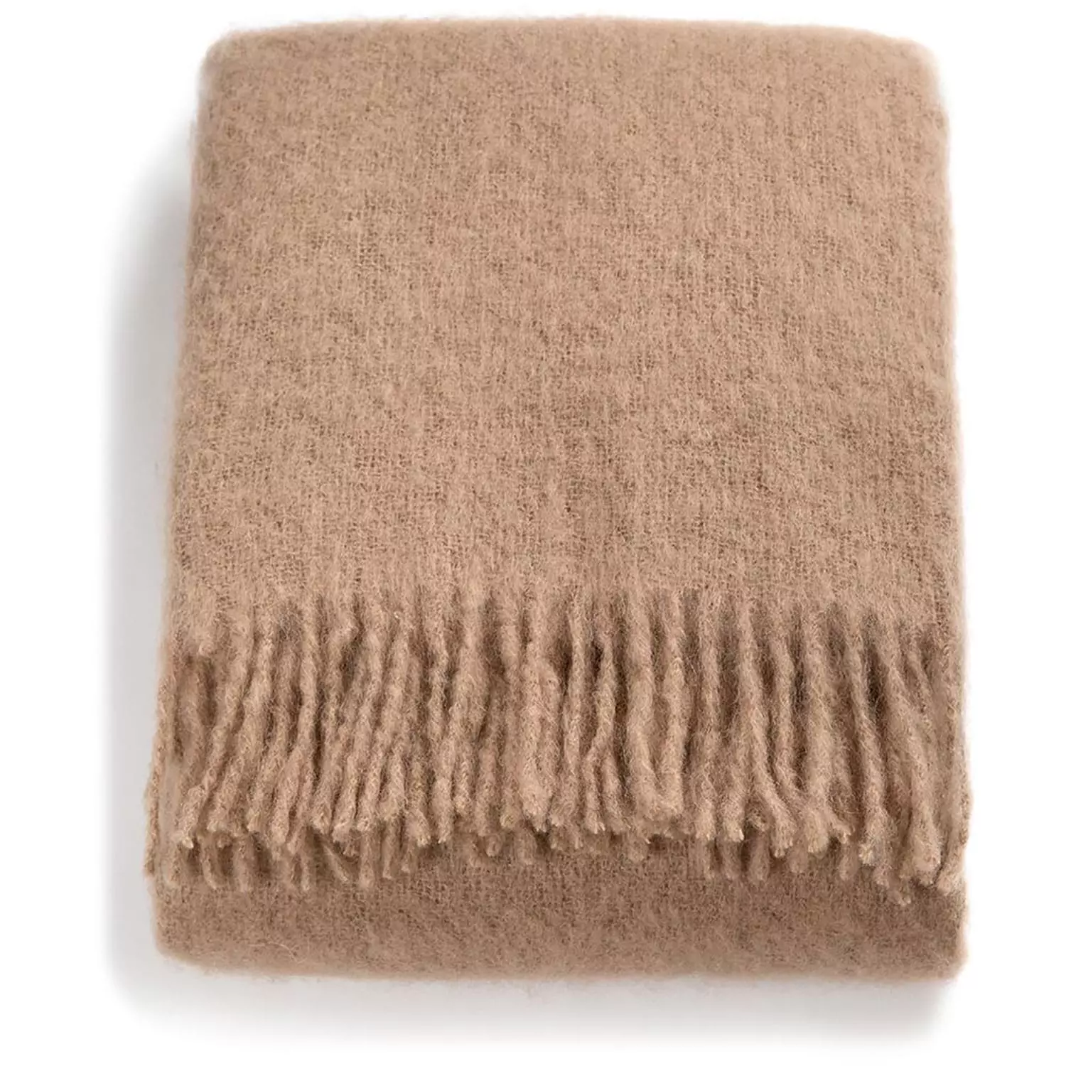 Stackelbergs Mohair Plaid 130x170 Cm, Sand 3 Stackelbergs Mohair Plaid 130x170 Cm, Sand