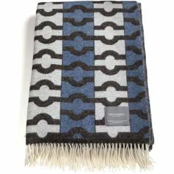 Stackelbergs Wallpaper Decke 140x180 Cm, Blau / Braun