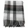 Stackelbergs Wool Blanket Checked Grey, Brown, Offwhite Decke 130x170 Cm Braun Grau Off-white -Home-Verkäufe 2023 stackelbergs wool blanket checked grey brown offwhite 0
