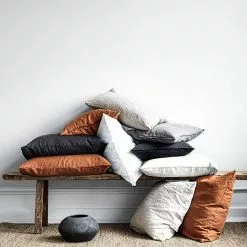 Tell Me More Linen Kissenbezug 65x65 Cm, Off-white -Home-Verkäufe 2023 tell me more kissenbezug leinen 65x65 cm 13