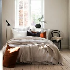 Tell Me More Linen Kissenbezug 65x65 Cm, Bernsteingelb -Home-Verkäufe 2023 tell me more kissenbezug leinen 65x65 cm 21