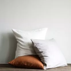 Tell Me More Linen Kissenbezug 65x65 Cm, Weiß -Home-Verkäufe 2023 tell me more kissenbezug leinen 65x65 cm 3