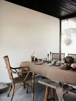 Tell Me More Laken/Tischtuch Leinen 160x270 Cm, Chestnut -Home-Verkäufe 2023 tell me more laken tischdecke leinen 160x270 cm 11