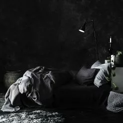 Tell Me More Kissenbezug Leinen 60x90 Cm, Dark Grey -Home-Verkäufe 2023 tell me more leinen kissenbezug light grey 6