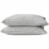 Tell Me More Linen Kissenbezug 50x70 Cm 2-er Set, Grau / Weiß -Home-Verkäufe 2023 tell me more linen pillowcase 50x70 cm 2 pack dark grey 1