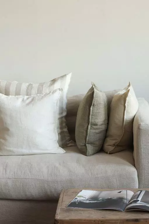 Tell Me More Marion Kissenbezug 50x50 Cm, Wheat 4 Tell Me More Marion Kissenbezug 50x50 Cm, Wheat – Bild 2