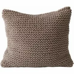 Tell Me More Rope Kissenbezug 50x50 Cm, Chestnut