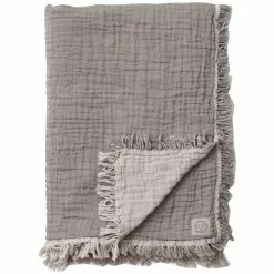 &Tradition Collect Decke, Cloud & Slate SC32 260x260 Cm, Baumwolle / Cloud & Slate