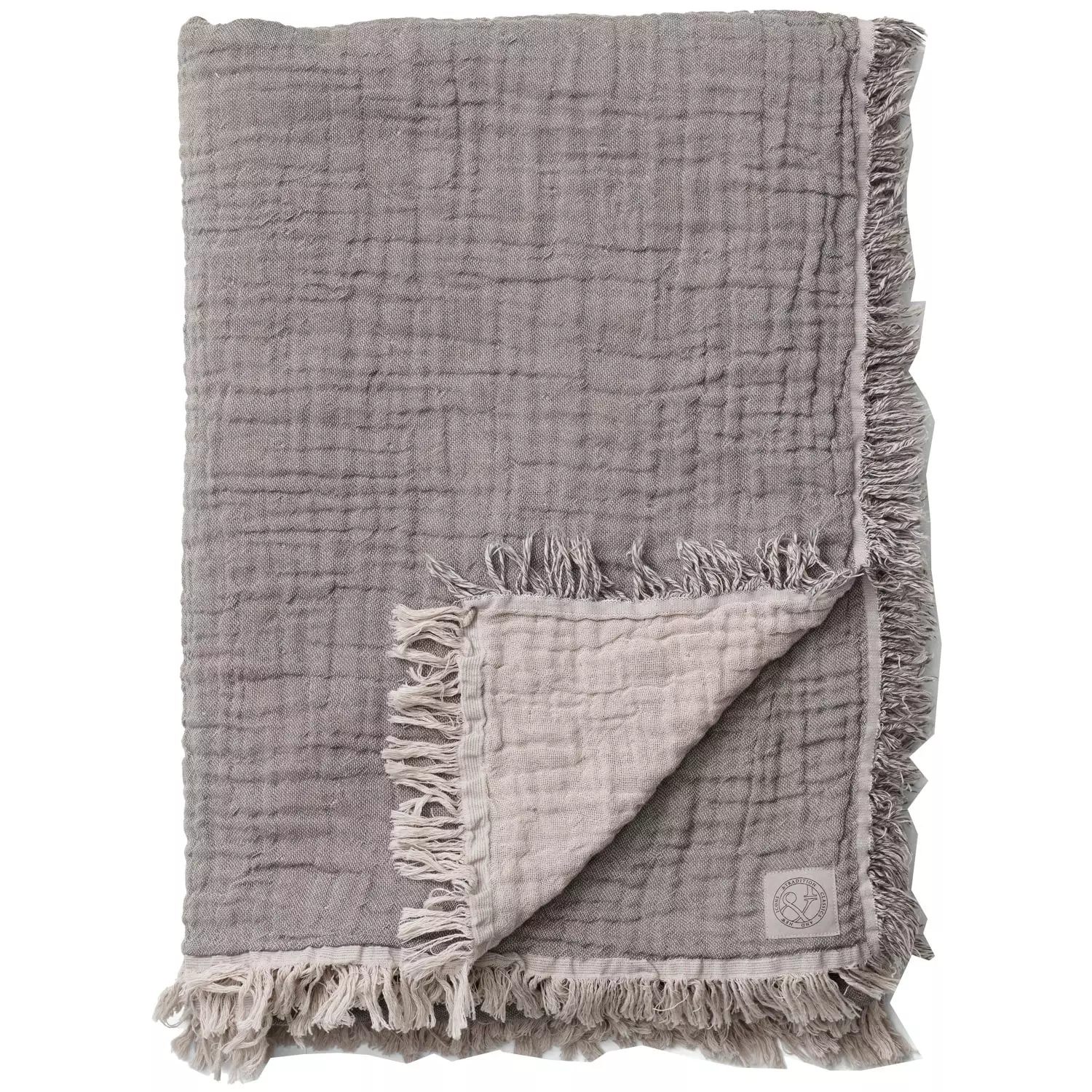 &Tradition Collect Decke, Cloud & Slate SC32 260x260 Cm, Baumwolle / Cloud & Slate 3 &Tradition Collect Decke, Cloud & Slate SC32 260x260 Cm, Baumwolle / Cloud & Slate